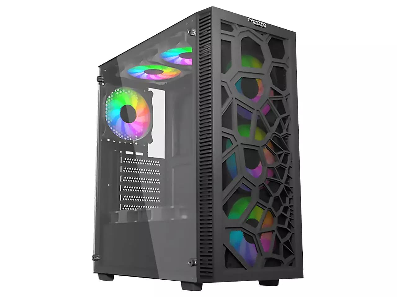 کیس کامپیوتر تویستد مایندز Twisted Minds 03 Spider Black