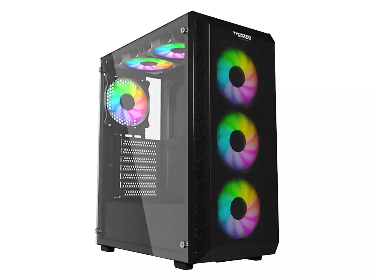 کیس کامپیوتر تویستد مایندز Twisted Minds 03 Apex Black