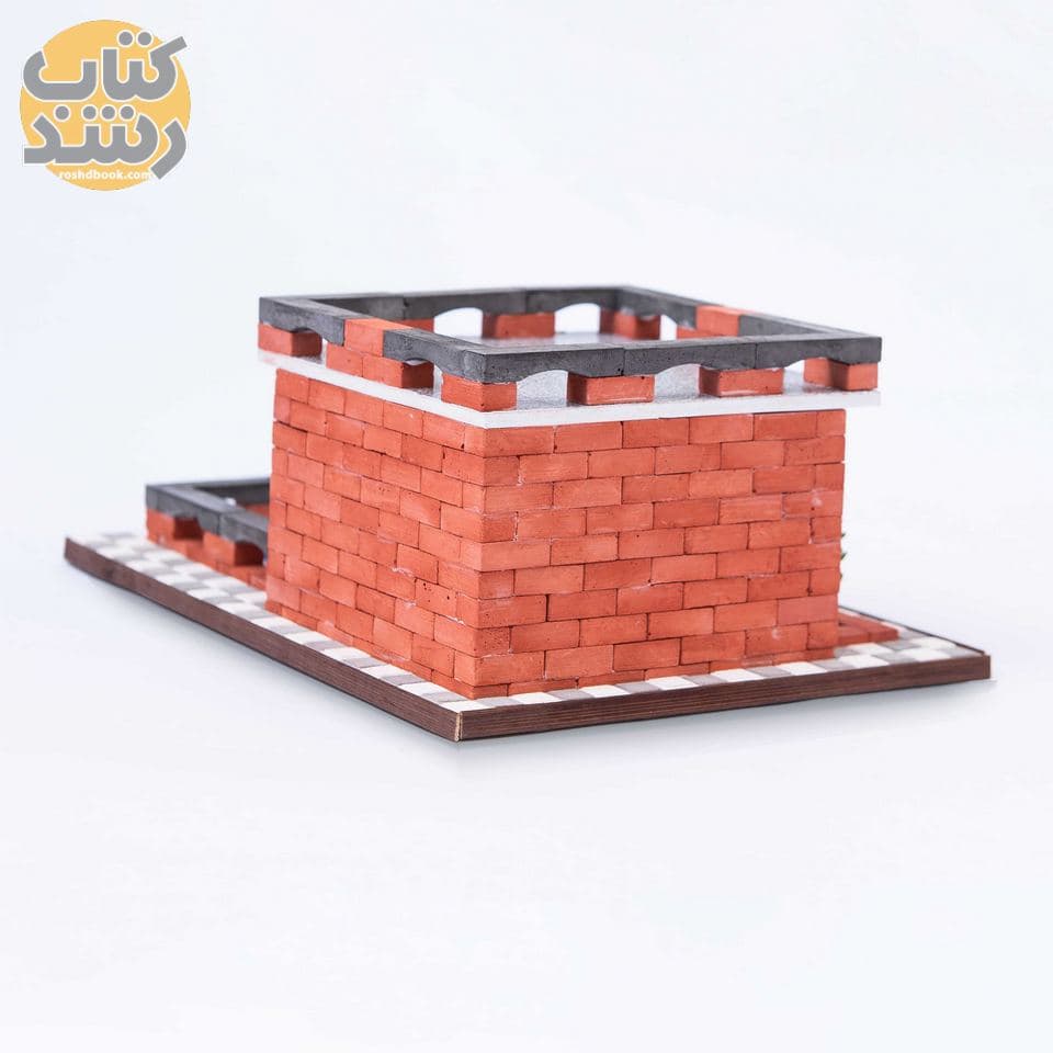 ساختنی آجر مینیاتوری اشل ESHEL مدل ویلا باغ — تصویر ۵