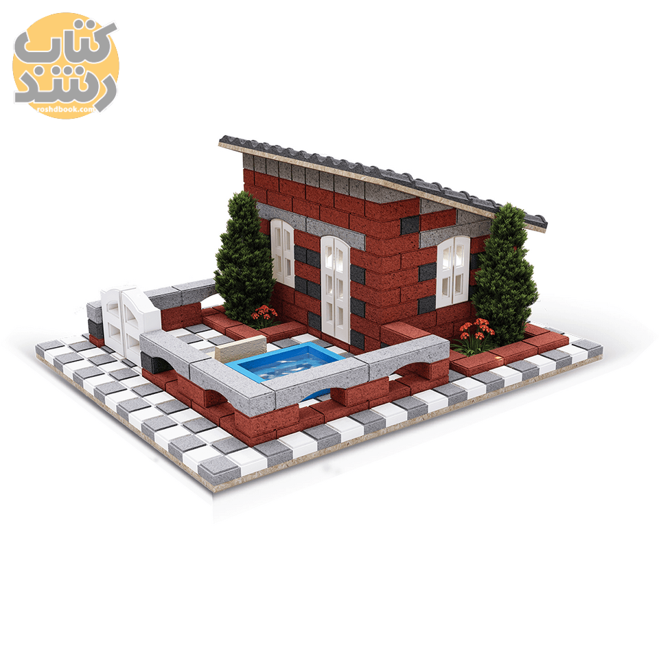 ساختنی آجر مینیاتوری اشل ESHEL مدل اتاق نگهبانی — تصویر ۲