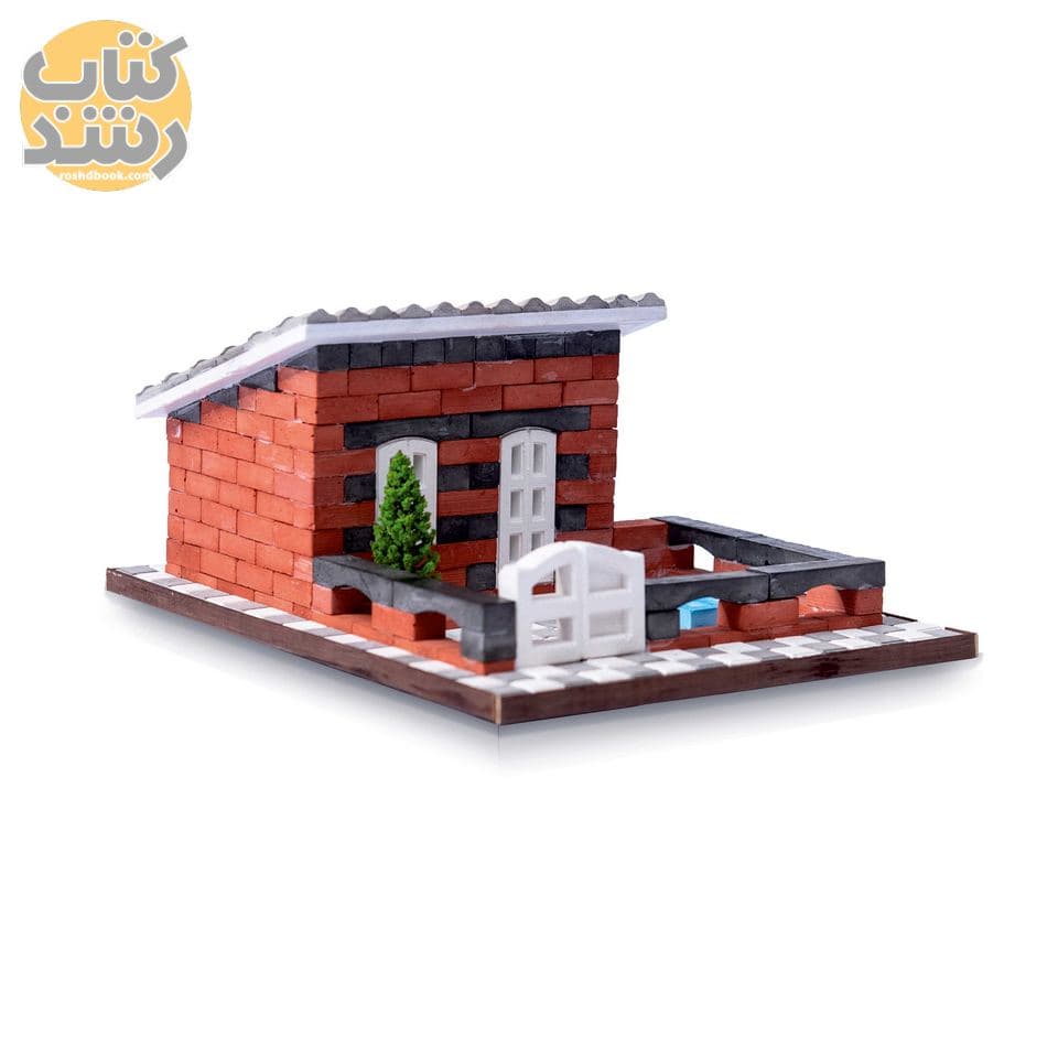 ساختنی آجر مینیاتوری اشل ESHEL مدل اتاق نگهبانی — تصویر ۳