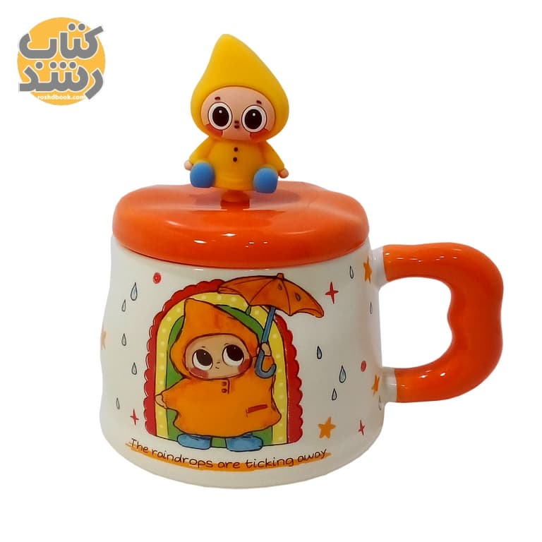 ماگ سرامیکی فانتزی طرح دختر شنل پوش