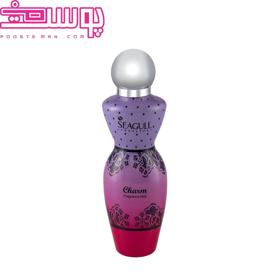 اسپری خوشبو کننده charm طرح بدن سی گل 250 میلی لیتر