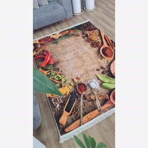 فرش آشپزخانه هازان ترک طرح چوب K155 (پس کرایه) — تصویر ۵