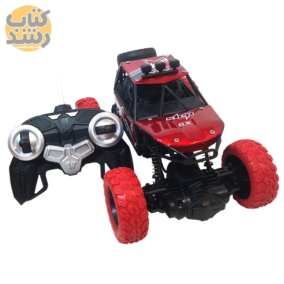 اسباب بازی ماشین کنترلی آفرود چرخ بادی مدل ROCK EXPLORER — تصویر ۲