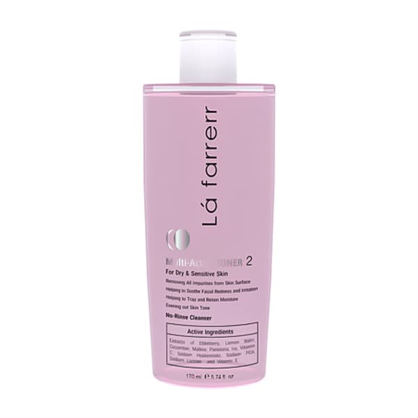 تونر مولتی اکتیو لافارر برای پوست های خشک و حساس 170ml