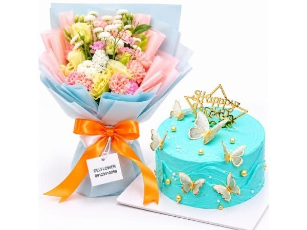گل و کیک برای اپ دولوپر خلاق – گل فروشی آنلاین تهران | باکس گل | دسته گل | گل تولد | گل ترحیم — تصویر ۲