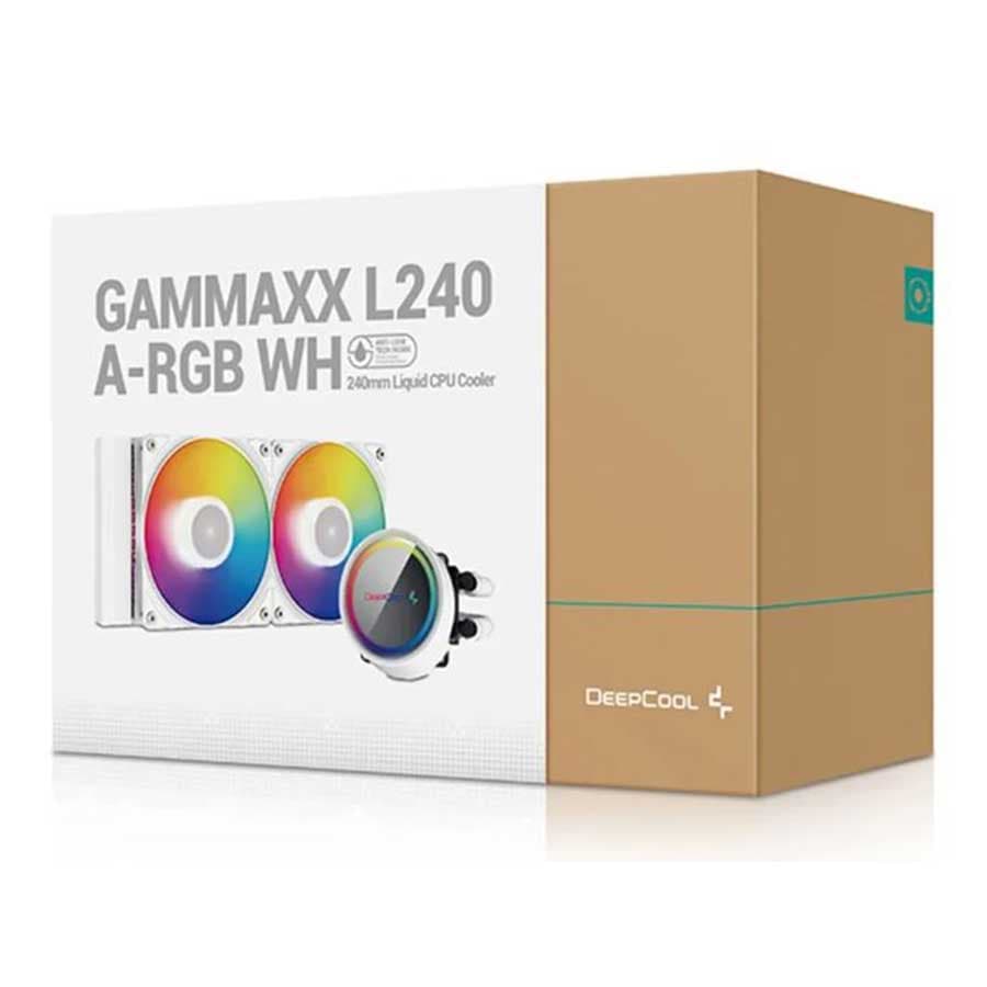 خنک کننده مایع پردازنده دیپ کول مدل GAMMAXX L240 ARGB WHITE — تصویر ۷