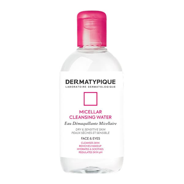 محلول پاک کننده آرایش درماتیپیک برای پوست خشک و حساس حجم 250ml