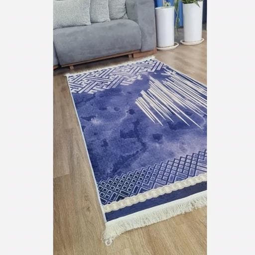 فرش ماشینی چاپی | فرشینه مدرن هازان ترک (پس کرایه) — تصویر ۲