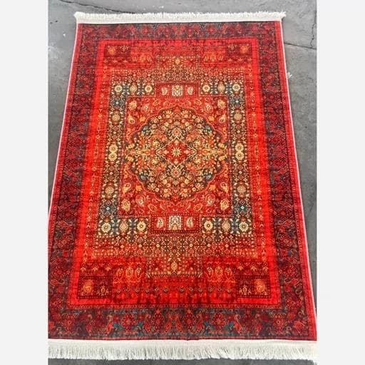 فرش ماشینی چاپی | فرشینه هازان ترک طرح هلنا لاکی (پس کرایه)