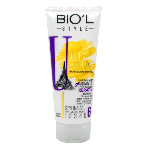 ژل حالت دهنده بیول با عصاره آرگان و کراتین حجم 200ml