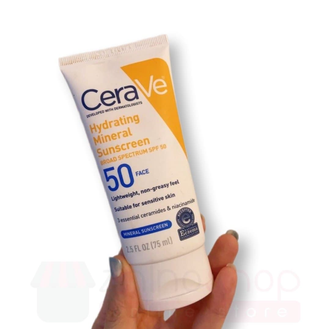 لوسیون ضد آفتاب مینرال سراوی spf50(75ml) — تصویر ۲
