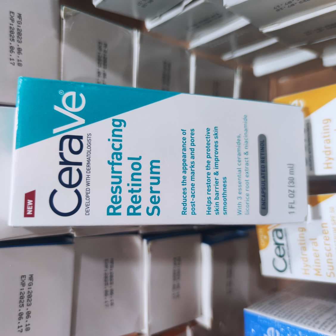 سرم رتینول سراوی حاوی سراماید و نیاسینامید مناسب پوست های مستعد لک30ml — تصویر ۷