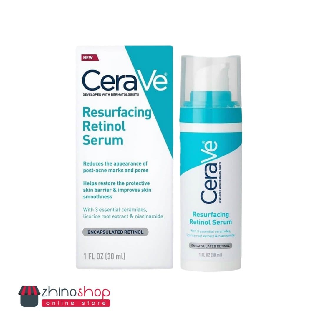 سرم رتینول سراوی حاوی سراماید و نیاسینامید مناسب پوست های مستعد لک30ml