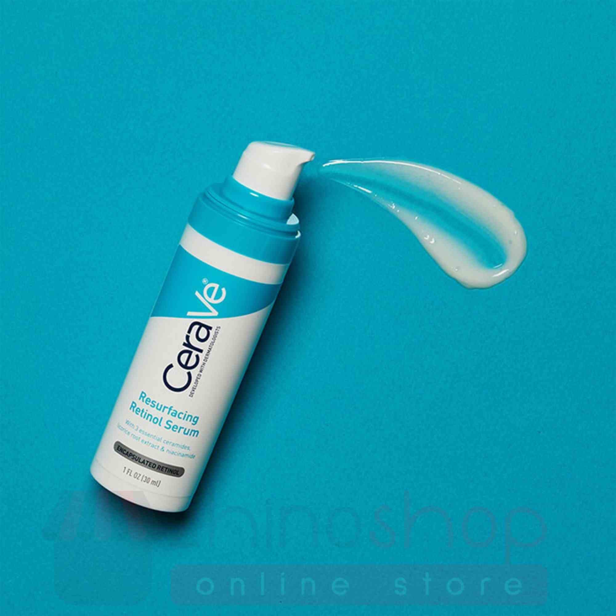 سرم رتینول سراوی حاوی سراماید و نیاسینامید مناسب پوست های مستعد لک30ml — تصویر ۲
