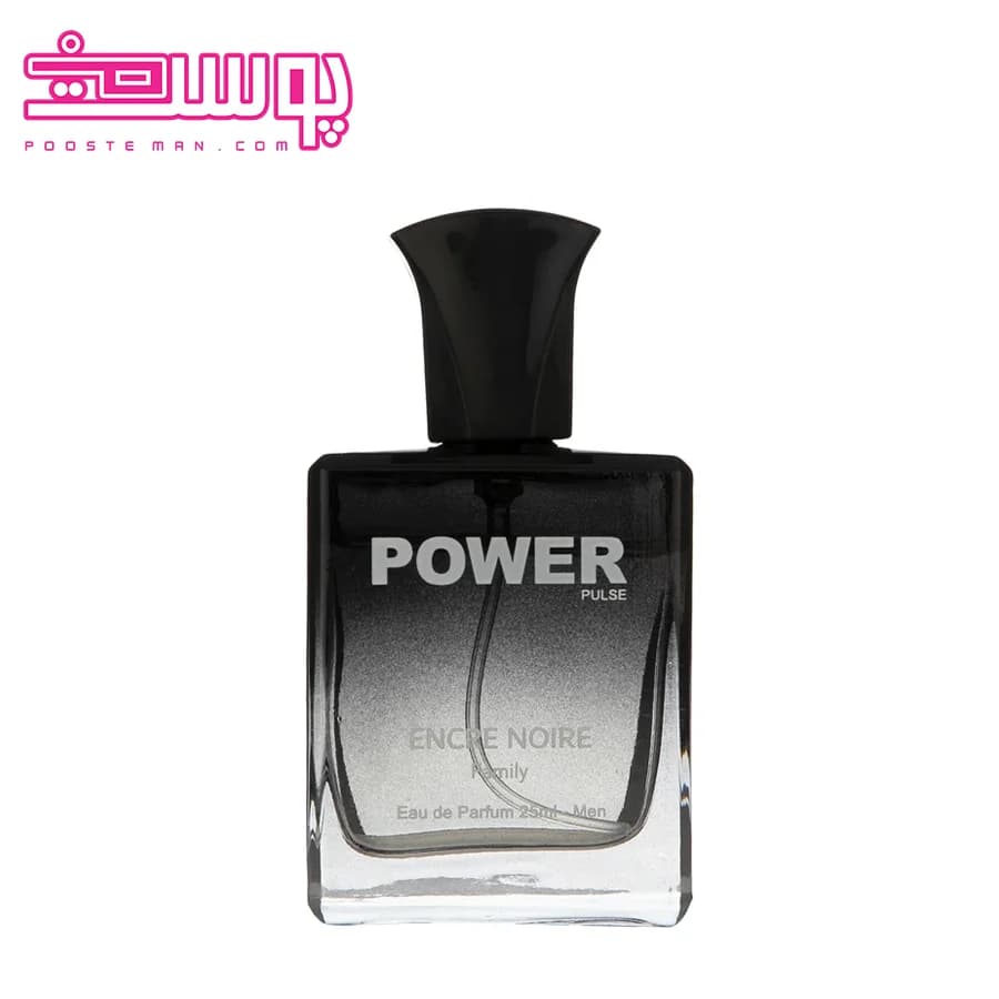 عطر لالیک مشکی پاورپالس حجم ۲۵ میلی‌لیتر