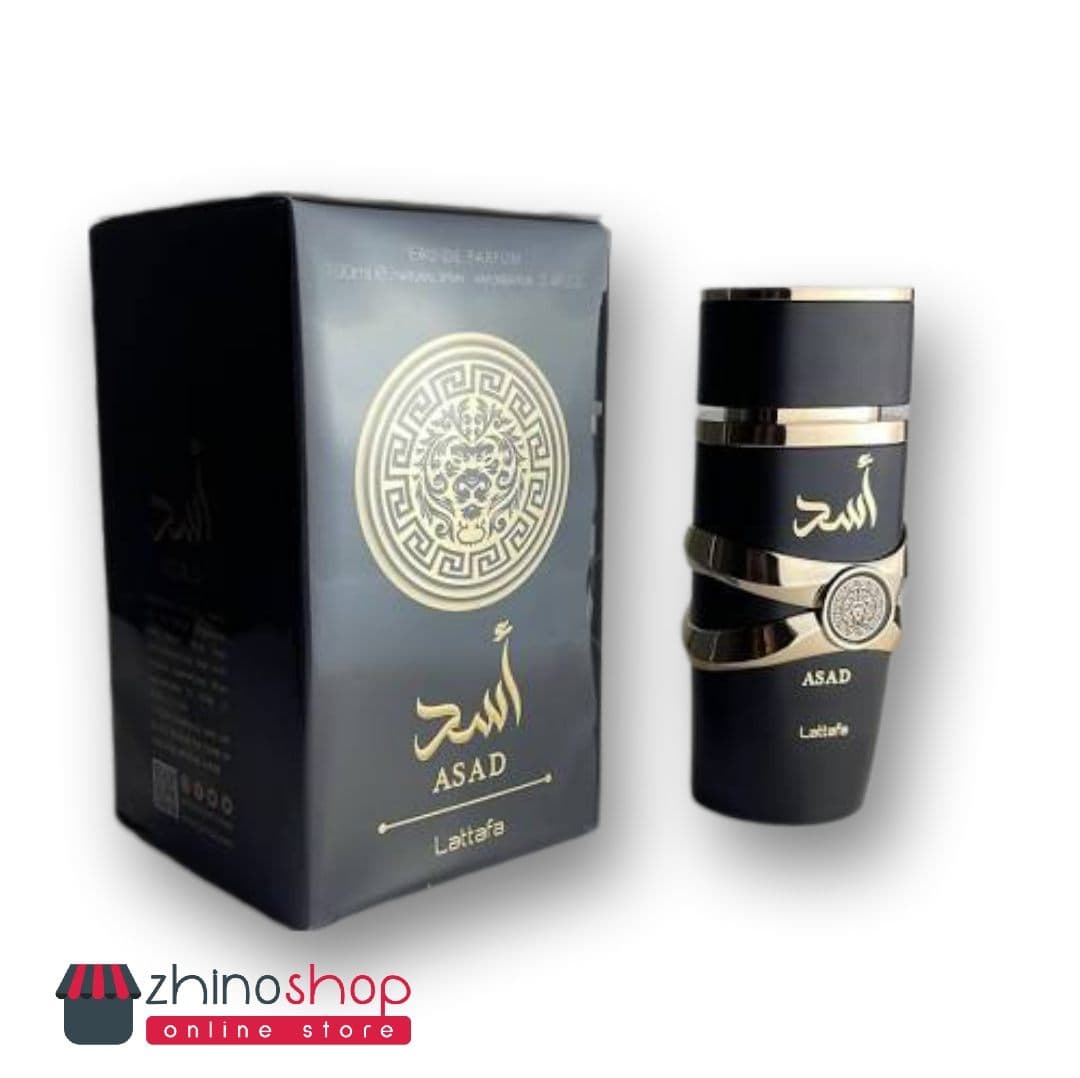 عطر ادکلن عربی اسد مشکی اصل شرکت لطافه 100ml — تصویر ۴