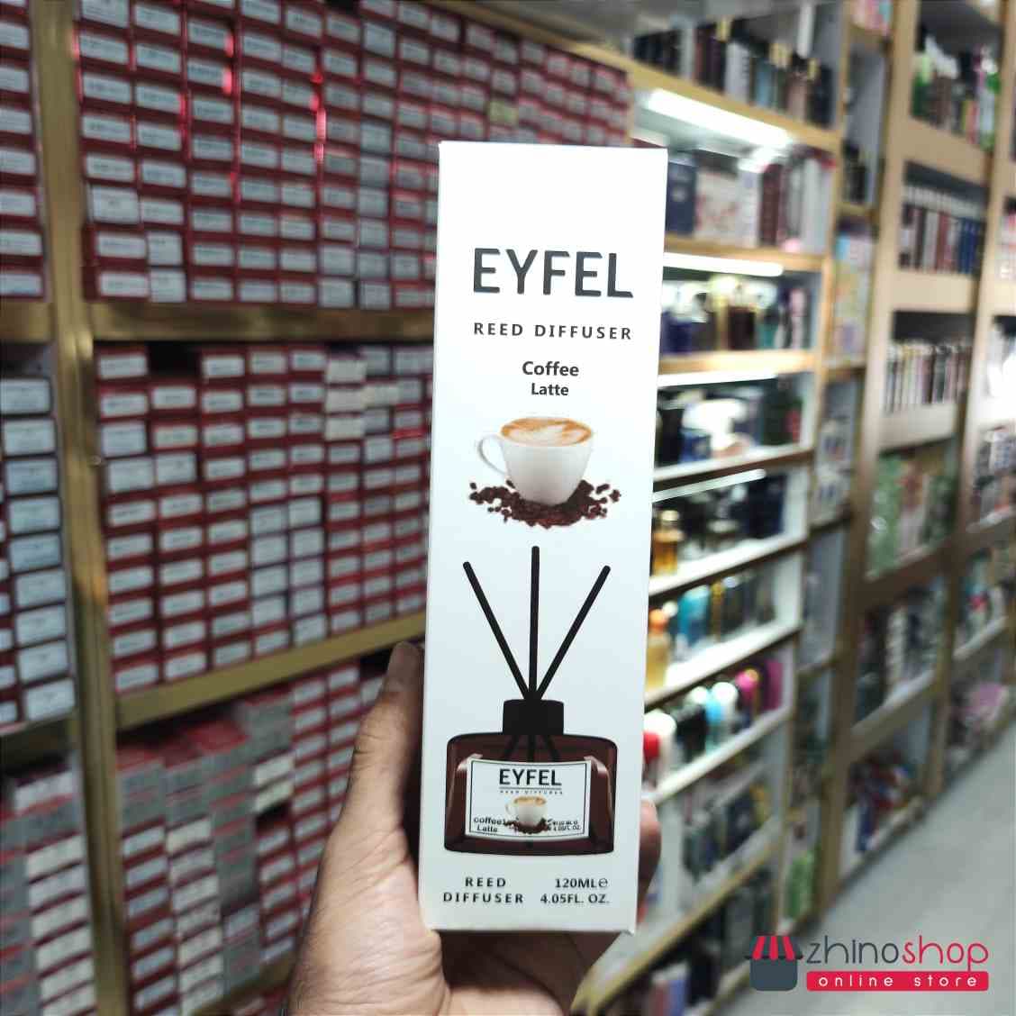 خوشبو کننده هوا ایفل EYFEL مدل کافه لاته Coffe Latte حجم 120ml(ترکیه)