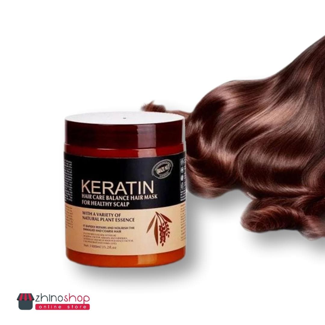 ماسک مو کراتین لاوندر قهوه ای Keratin CARE BALANCE HAIR MASK — تصویر ۳