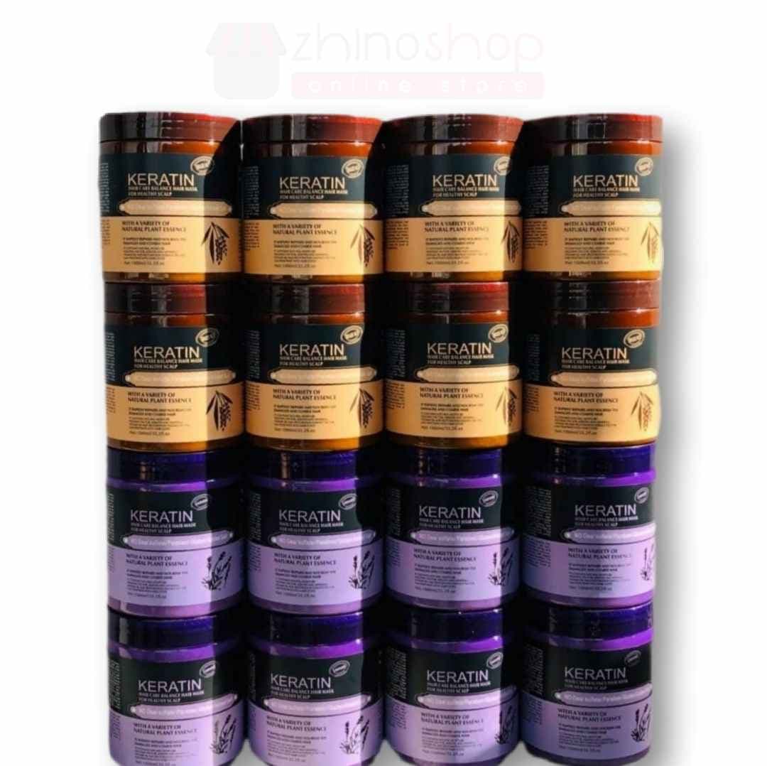 ماسک مو کراتین لاوندر قهوه ای Keratin CARE BALANCE HAIR MASK — تصویر ۵