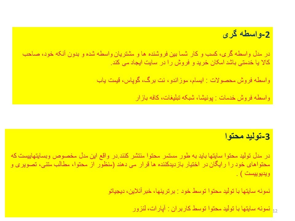 پاورپوینت کسب و کار اینترنتی | کسب درآمد از اینترنت (4772) — تصویر ۴