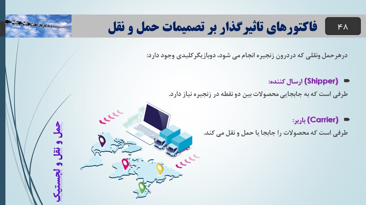 پاورپوینت مدیریت زنجیره تامین | بررسی مدیریت تولید و عملیات در شرکت آروین تاش — تصویر ۳
