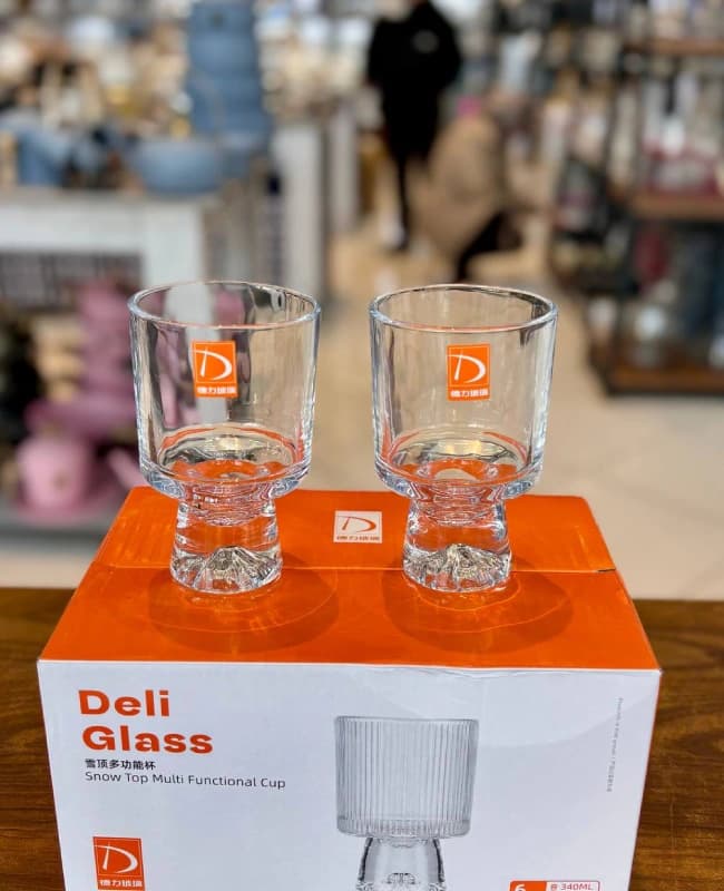 دسرخوری کوه یخ ساده Deli Glass وارداتی کد KIT-1351