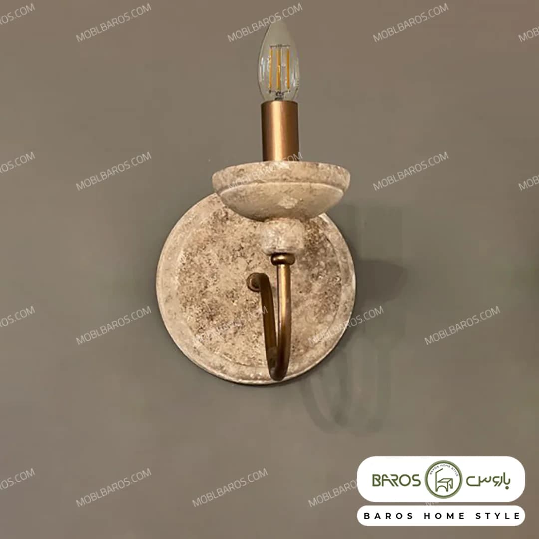دیوارکوب تک شعله — تصویر ۴