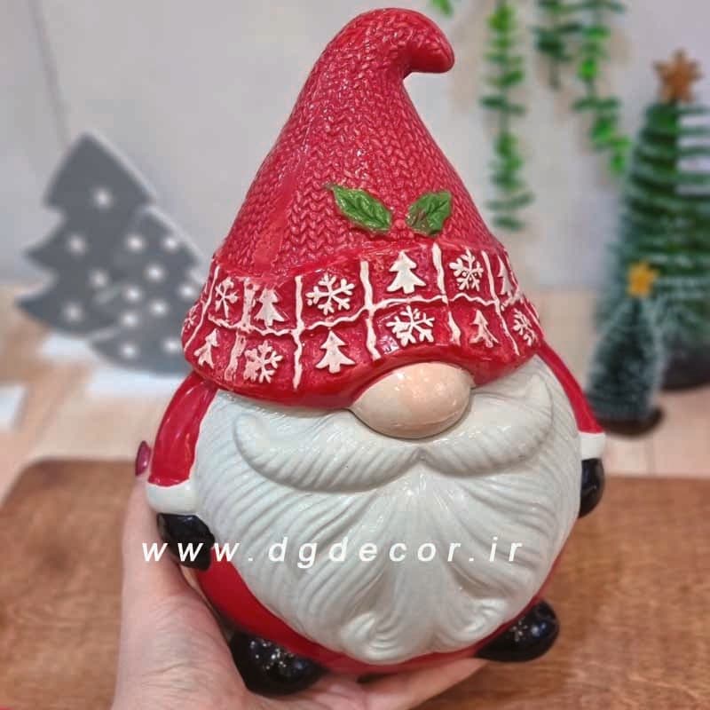 شکلات خوری بزرگ سرامیکی کریسمسی — تصویر ۲