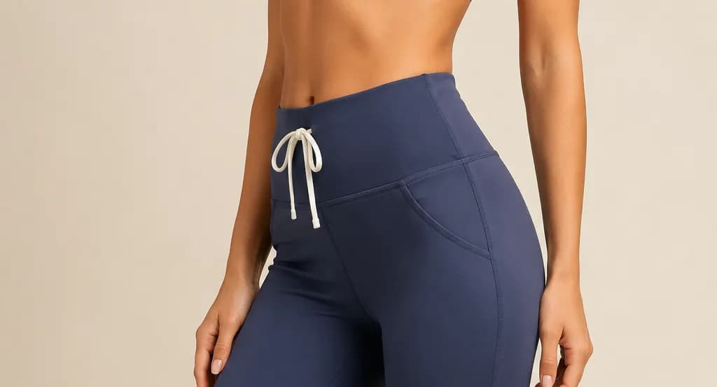 شلوار ورزشی و راحتی نیم بگ زنانه راسته فلامنت گرم بالا (FR)