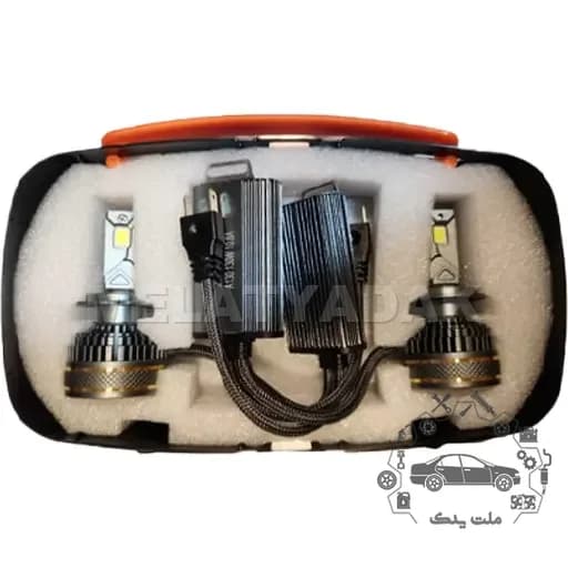 لامپ هدلایت پراید ایکس سان مدل A130 پایه H4 دو عددی