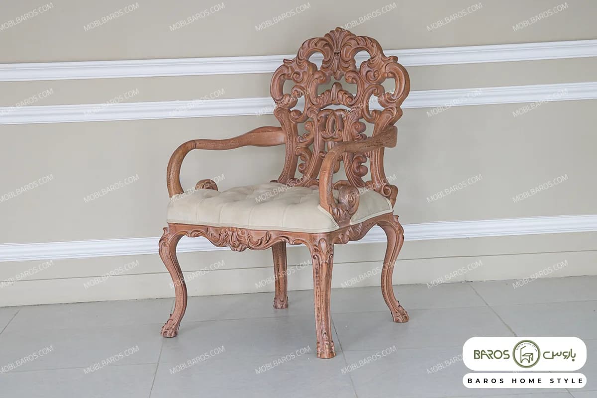 مبل کلاسیک ۷ نفره کینگ و رومینا کد ۵ — تصویر ۶