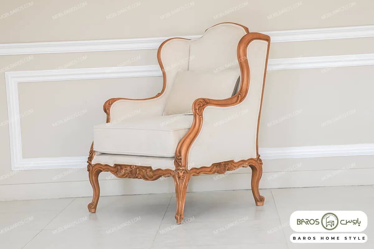 مبل کلاسیک رومینا و چستر نیکا کد ۵ — تصویر ۲