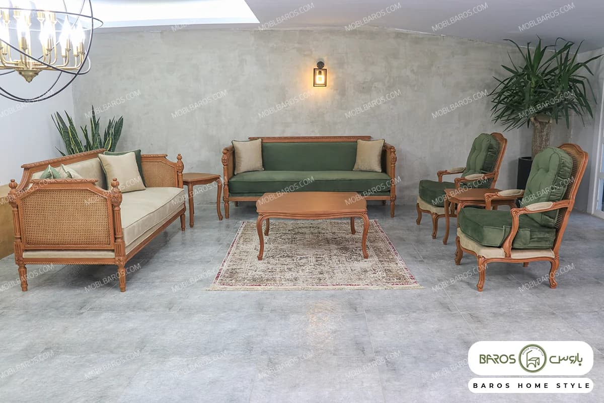 مبل کاجی و فرانسوی ترکیبی رویایی