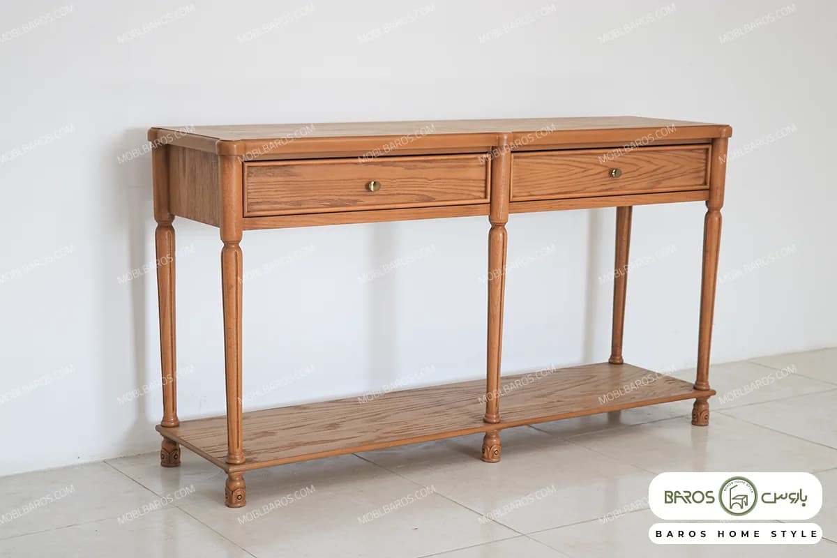 میز کنسول ساده و مینیمال افرا — تصویر ۴