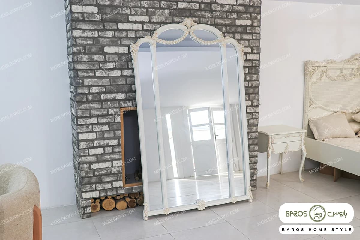 آینه قدی منبتی جدید گیتی — تصویر ۲