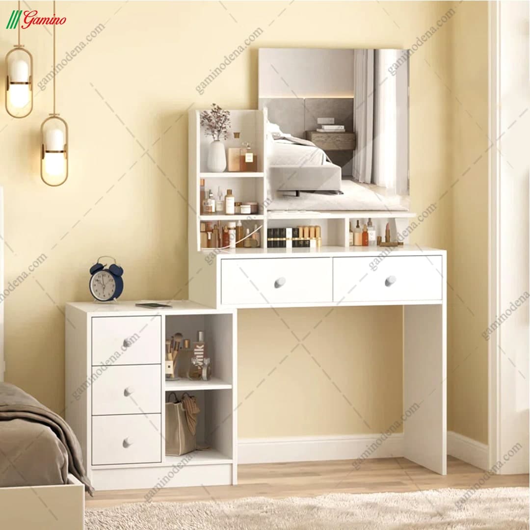 میز آرایش دخترانه ترکیه ای لاکچری خاص مدل مینا