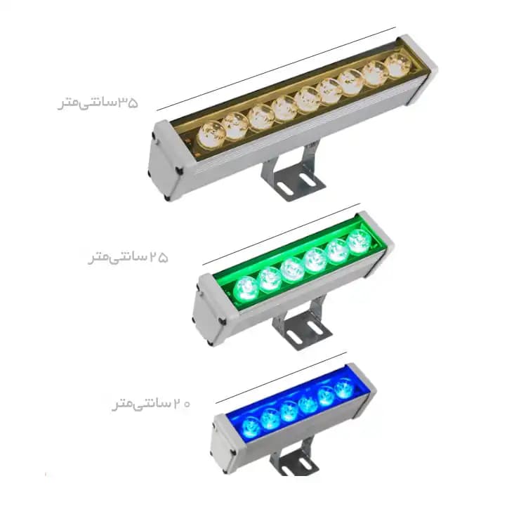 چراغ وال واشر 6 وات 20 سانتی متری صباترانس — تصویر ۲
