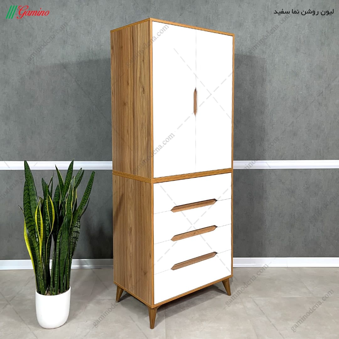 کمد لباس کشویی دو تیکه مدل ۱۰۹ — تصویر ۴