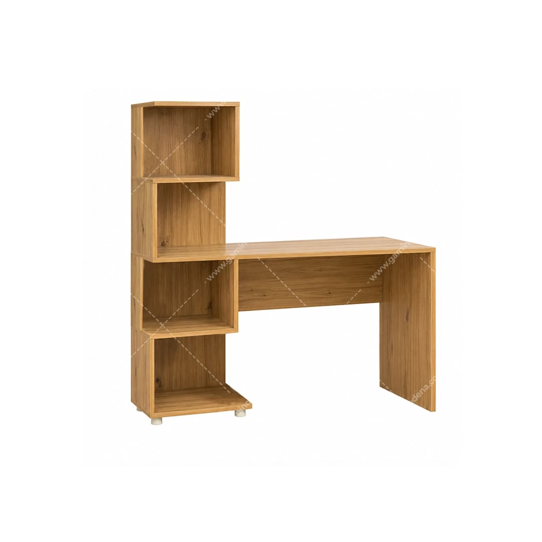 میز تحریر دخترانه کتابخانه دار m104