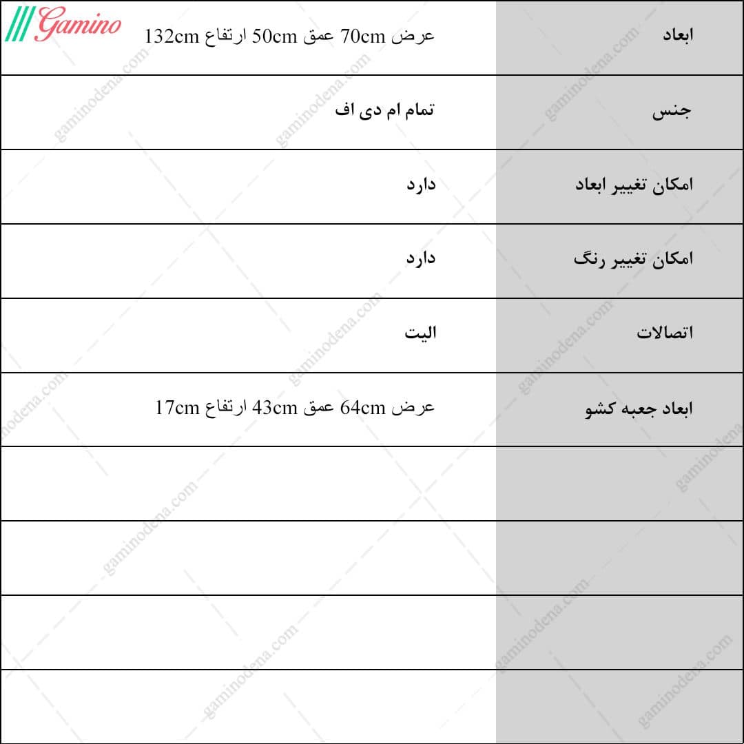 دراور 6 کشو دیبا — تصویر ۶