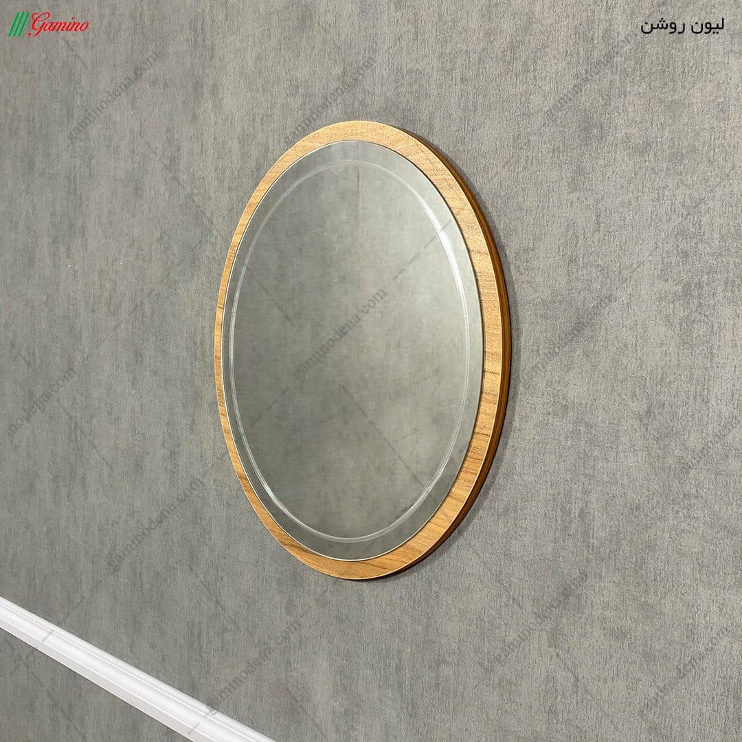 آینه کنسول مدرن گرد جدید مدل عقیق ۶۵ — تصویر ۲