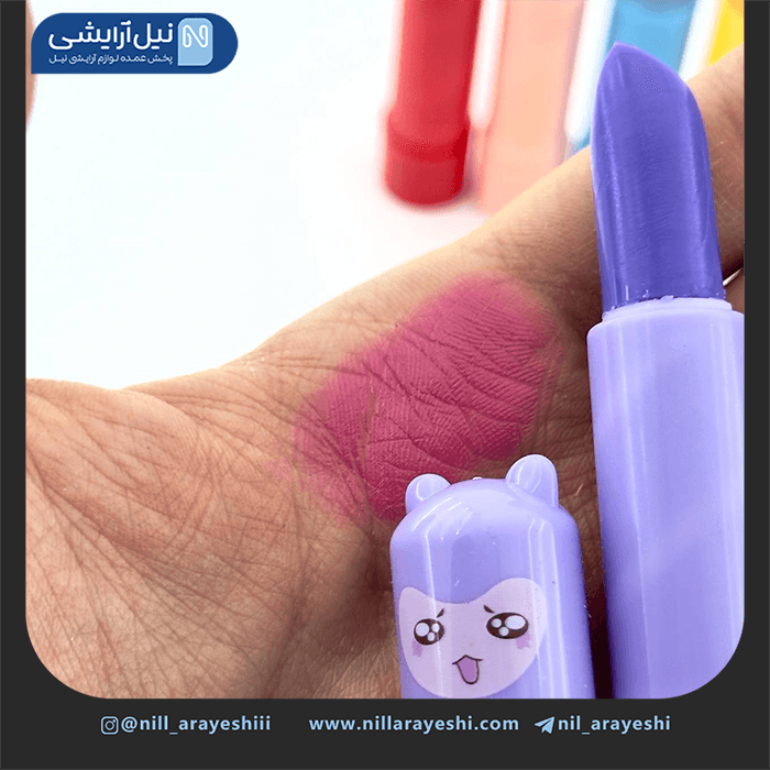 پک بالم لب حرارتی گربه پت پارک 24 عددی کد 3111 — تصویر ۲