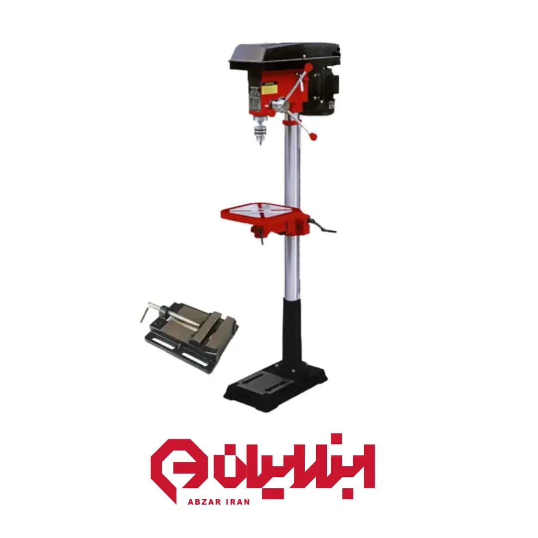 دریل ستونی 20 میلیمتر 900 وات پایه بلند تک فاز همراه گیره محک مدل SP5320B