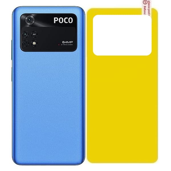Back Screen Protector For Xiaomi Poco M4 Pro 4G