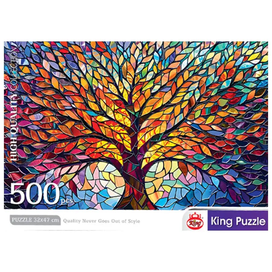پازل 500 تکه کینگ طرح 4