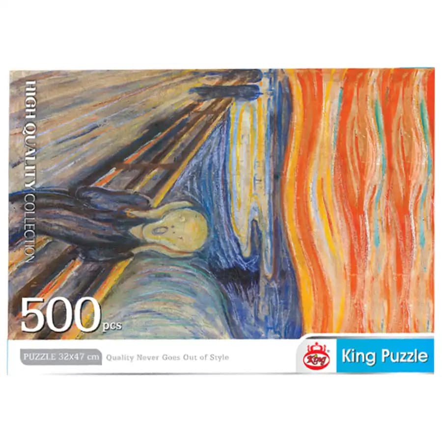 پازل 500 تکه کینگ طرح 6