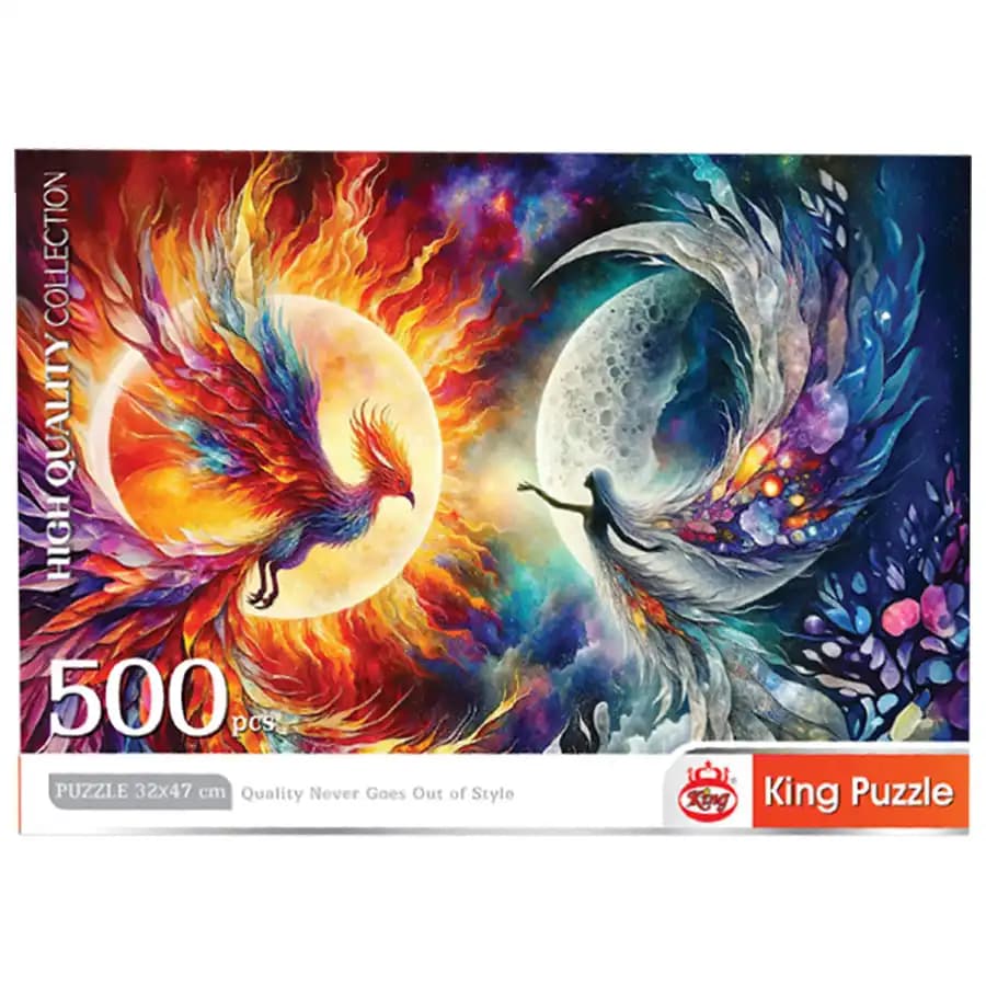پازل 500 تکه کینگ طرح 3