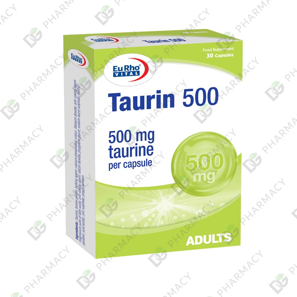 کپسول تائورین 500